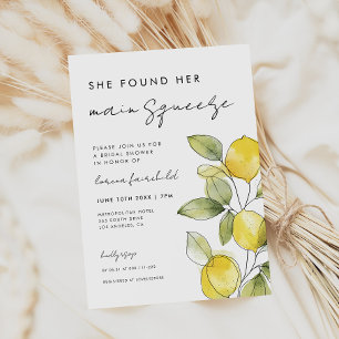 Invitation Elle A Trouvé Sa Fête des mariées De Squeeze