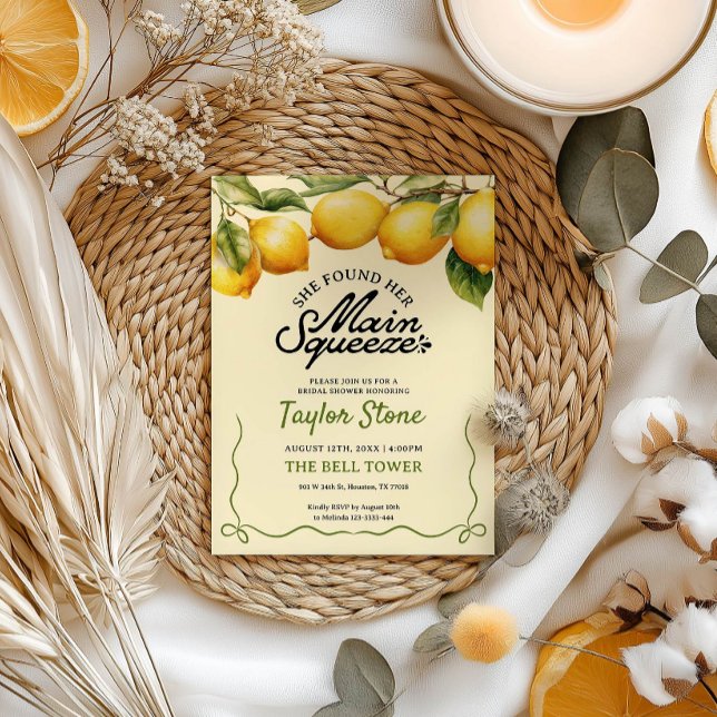 Invitation Elle A Trouvé Sa Fête des mariées De Squeeze (Créateur téléchargé)