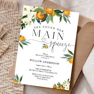 Invitation Elle a trouvé sa grande love à la fête de mariage