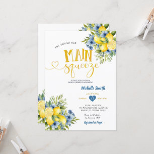 Invitation Elle A Trouvé Sa Principale Fête des mariées De Ci