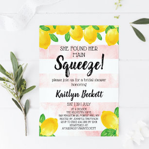 Invitation Elle A Trouvé Sa Principale Fête des mariées De Ci