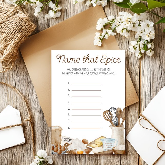 Invitation Elle a trouvé sa recette pour le nom de cette épic (Créateur téléchargé)