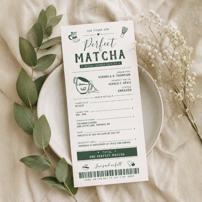 Invitation Elle a trouvé son carton d'invitation de shower de (Créateur téléchargé)