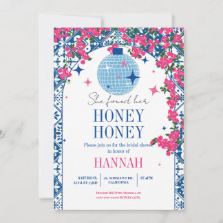 Invitation Elle a trouvé son miel Mamma Mia Dancing Queen