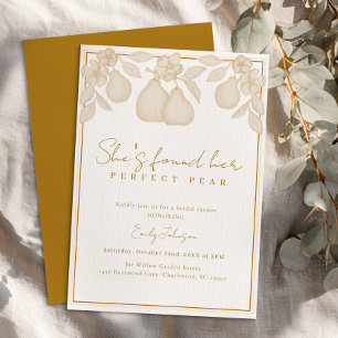 Invitation Elle a trouvé son oreille parfaite Fête des mari