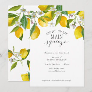 Invitation Elle a trouvé son pressoir principal, le Baby show