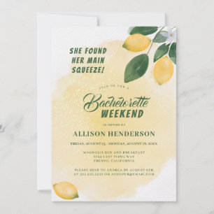 Invitation Elle A Trouvé Son Principal Squeeze Bachelorette W