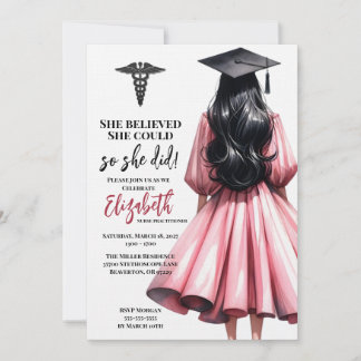 Invitation Elle Croyait Qu'Elle Pouvait Faire Ses Études