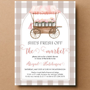 Invitation Elle est fraîche de la douche de nuptiale du March
