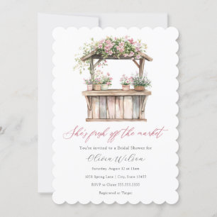 Invitation Elle est fraîche de la Fête des mariées du marché
