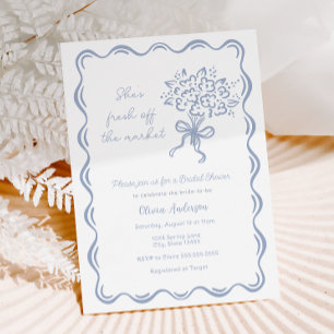Invitation Elle est fraîche de la Fête des mariées du marché