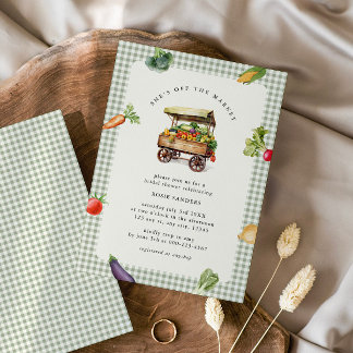 Invitation Elle est fraîche hors de la Fête des mariées du ma