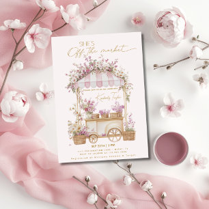 Invitation Elle est hors du marché Rose Fête de mariage