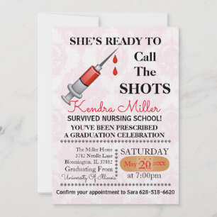 Invitation Elle est prête à appeler les chaussures pour obten