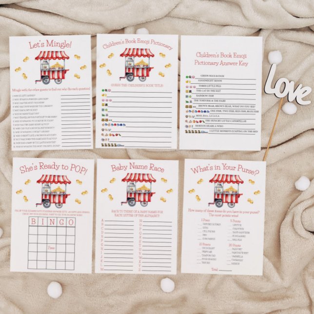 Invitation Elle est prête à éclater ! Jeu pour Baby Shower  (Créateur téléchargé)