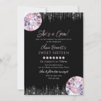 Elle est une Gemme Fête d'anniversaire Sweet 16 an