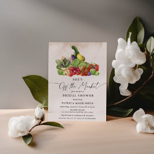 Invitation Elle n'est pas à la Fête des mariées du marché des