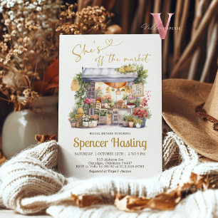 Invitation Elle n'est pas sur le marché de la douche nuptiale