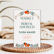 Elle sort de la Fête des mariées orange du marché