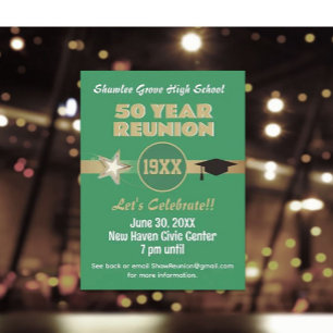 Invitation Em ! Toute année Classe Reunion Carte p