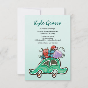 Invitation emballée et prête à aller