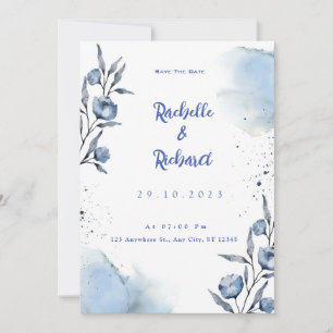Invitation Emerald Greenery Tout En Un