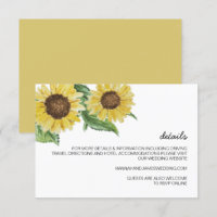 EMMA Russe Country Aquarelle Tournesol