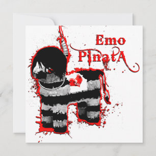 Invitation emo pin