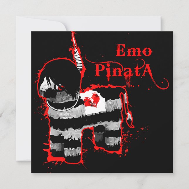 Invitation emo pin (Devant)