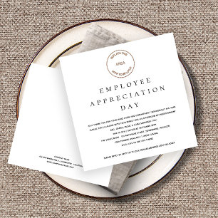 Invitation Employee Appreciation Day Business Logo