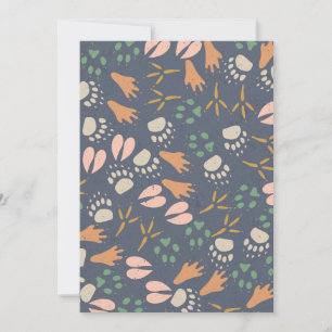 Invitation Empreintes Amoureux des animaux Vibes de printemps