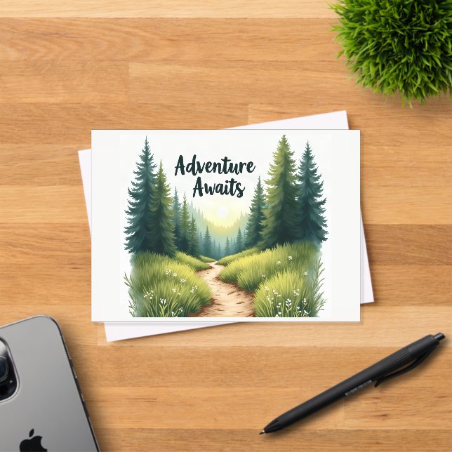 Invitation en acrylique Aventure à venir (Insitu (Carte d'invitation))