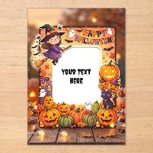 Invitation en acrylique Halloween mignonne #1