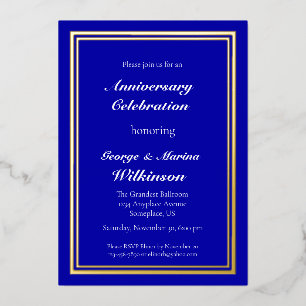 INVITATION EN ALUMINIUM 