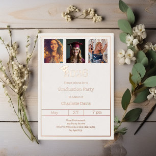 INVITATION EN ALUMINIUM 