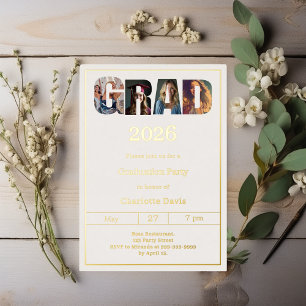 INVITATION EN ALUMINIUM