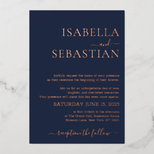 INVITATION EN ALUMINIUM 