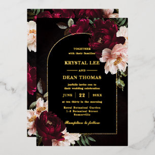 INVITATION EN ALUMINIUM 