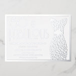 Invitation En Aluminium 50 & Fabuleux ! Robe d'argent 50e fête d'anniversa<br><div class="desc">50 & Fabuleux ! Robe d'argent 50e anniversaire Foil Invitation Voir d'autres invitations dans notre niche et notre magasin de niche</div>