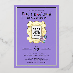 Invitation En Aluminium AMIS™   Celui avec la Fête des mariées