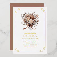 Amour en Fleur Mousse au Moka Fête de Mariage Flor