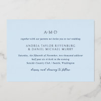 Andrea Sky Blue Mariage élégant