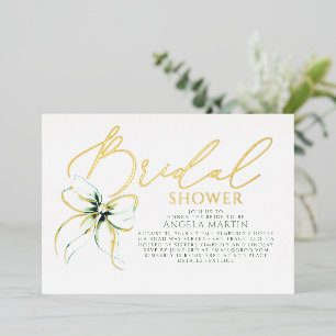 Invitation En Aluminium Arc en verdure sage Elle se marie Shower de mariag