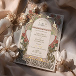 Invitation En Aluminium Automne Burange Orange Gold Mariage Art Nouveau Mu<br><div class="desc">Automne Art Nouveau Vintage Floral Burnt Orange & Gold Wedding Invitations par Alphonse Mucha dans un design romantique et fantaisiste utilisant Real Gold Foil. Les fleurs victoriennes complètent les polices art déco classiques. Entrez vos informations personnalisées, et vous avez terminé. Si vous souhaitez modifier la conception, cliquez sur le bouton...</div>