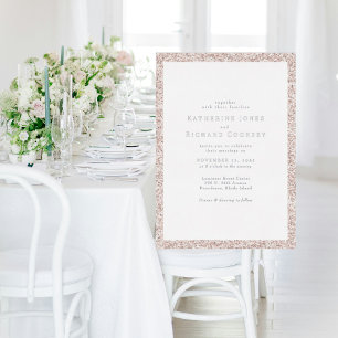 Invitation En Aluminium Bllush Parties scintillant Image Pas De Parents Ma