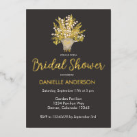Bouquet de muguet Shower de mariage