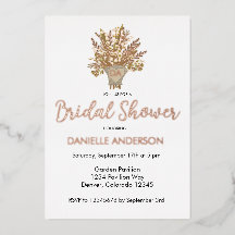 Bouquet de muguet Shower de mariage