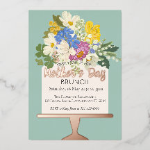 Bouquet Floral Brunches de la Fête des Mères
