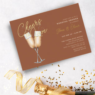 Invitation En Aluminium Bravo pour aimer la rouille Fête des mariées en te