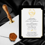Invitation En Aluminium BS - Baccalauréat en sciences Diplôme College<br><div class="desc">Ce faire-part de graduation pour un baccalauréat en sciences dans n'importe quelle majeure peut être utilisé comme faire-part et / ou une invitation de partie par l'option "personnalisation". L'arrière - plan blanc croustillant contre le noir et le papier doré rend ce design vraiment pop. Design par Holiday Hearts Designs (droits...</div>